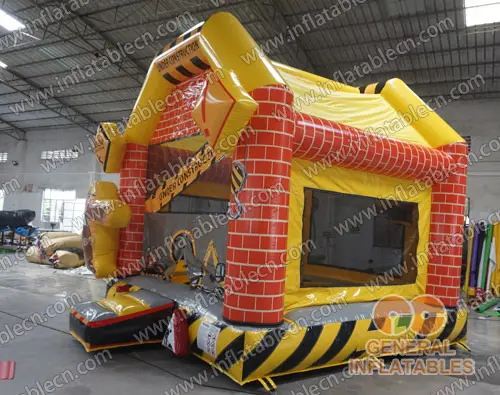 GB-448 Construction site bounce house