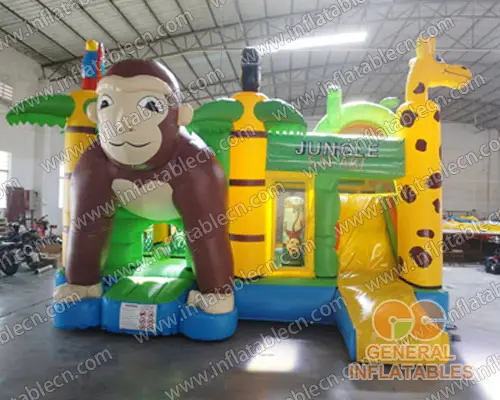 GB-449 Jungle bounce safari bounce house