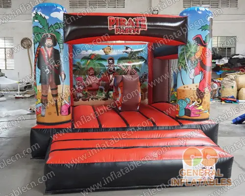 Pirate bounce inflatable bouncy castle