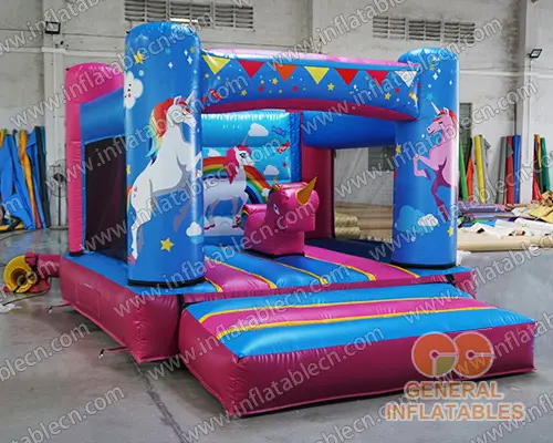 GB-453 Unicorn bouncy castle