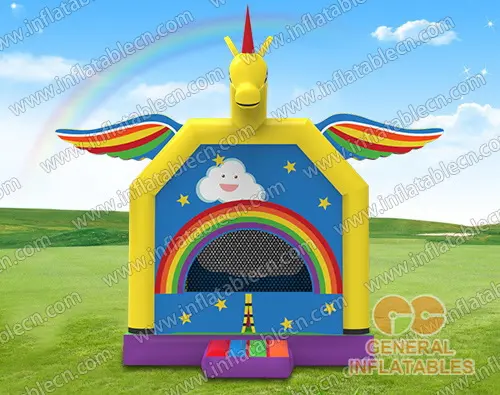 GB-455 Unicorn bounce house