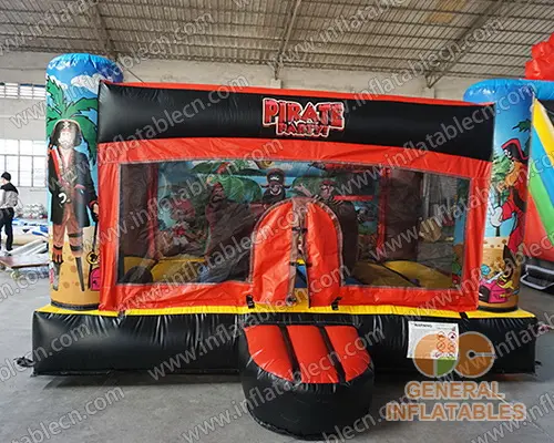 GB-466 Indoor pirate bounce house