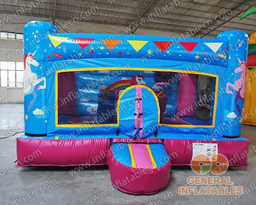 GB-467 Indoor unicorn bounce house