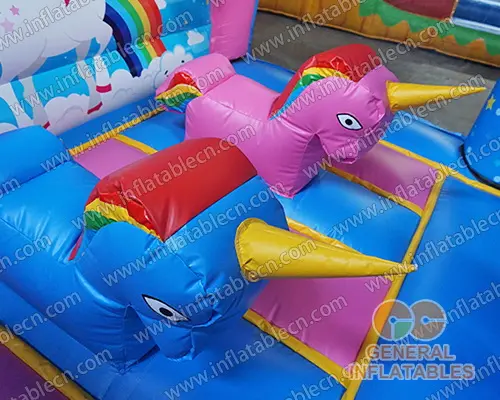 GB-467 Indoor unicorn bounce house