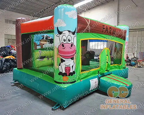  Indoor farm bounce house