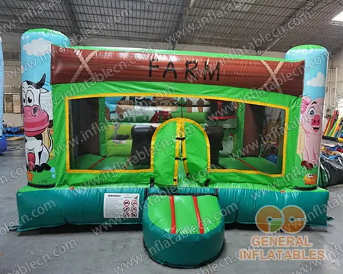 GB-468 Indoor farm bounce house