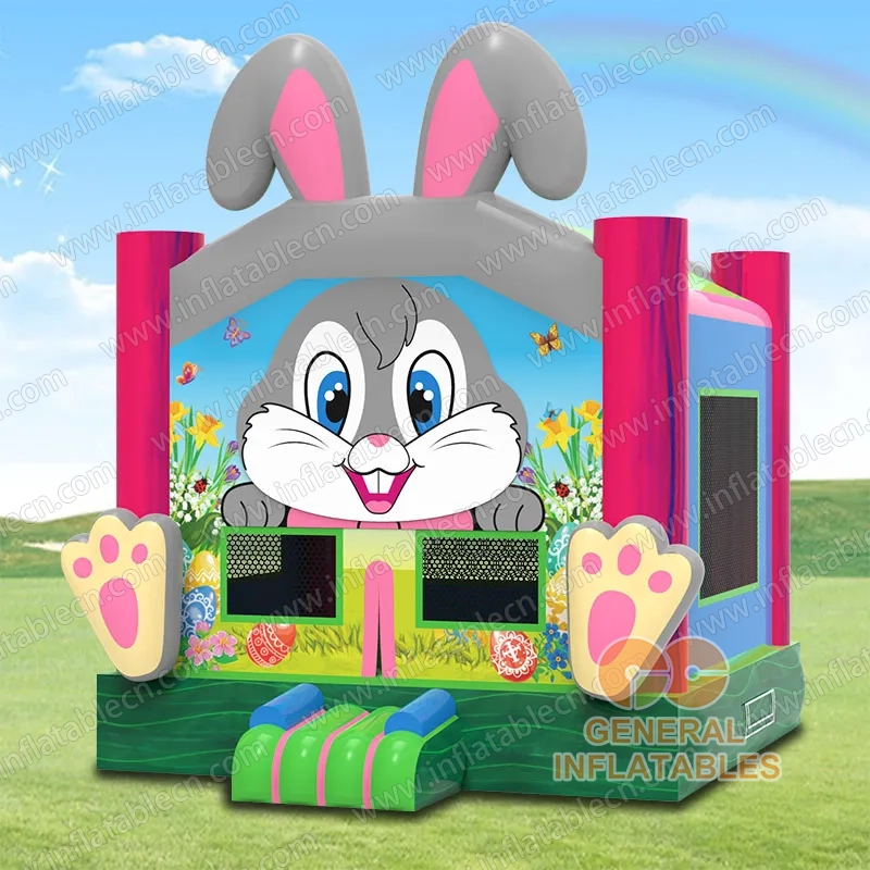 GB-479 Château gonflable Lapin de Pâques
