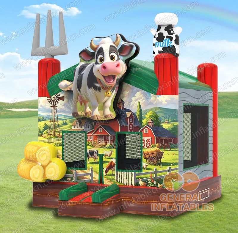 GB-492 Farm Bounce House