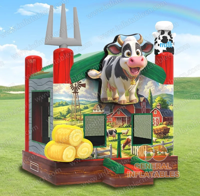 GB-492 Farm Bounce House
