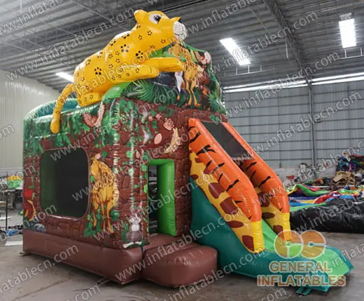 GB-057 Leopard Jungle bounce fun combo