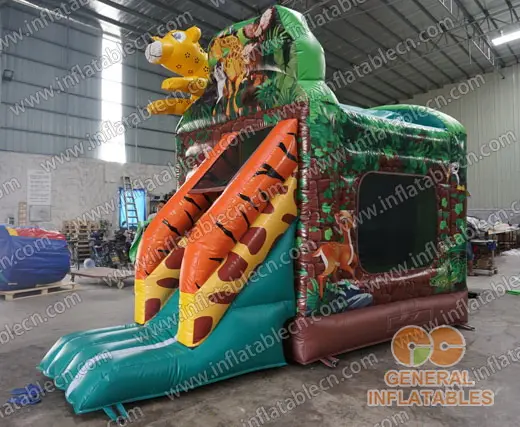 GB-057 Leopard Jungle Bounce Fun Combo