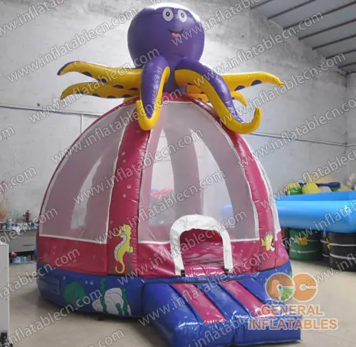 GB-069 octopus inflatable bouncers