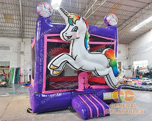 GB-079 Unicorn bounce house