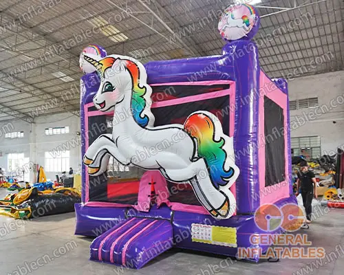 GB-079 Unicorn bounce house