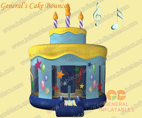 GB-90 birthday cake bouncer for kids