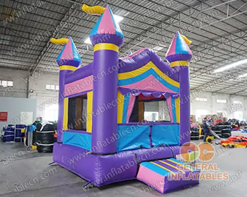 GC-032 Castillo inflable morado