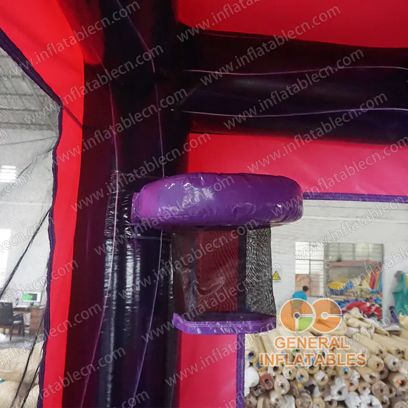 GC-033  Purple marble bounce house