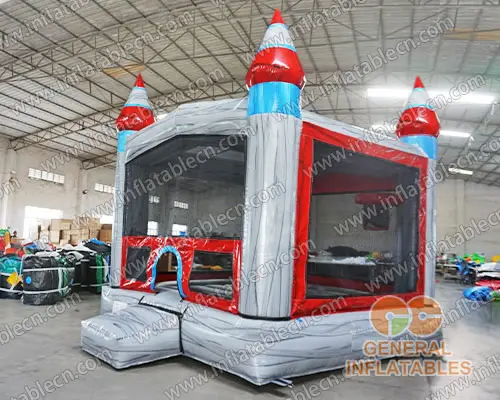 GC-102 Grey marble bounce house