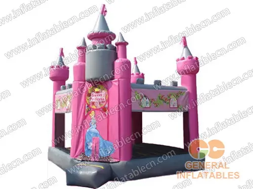  Inflatable Cinderella Magical Castle