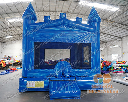 GC-107 Inflatable blue marble castle