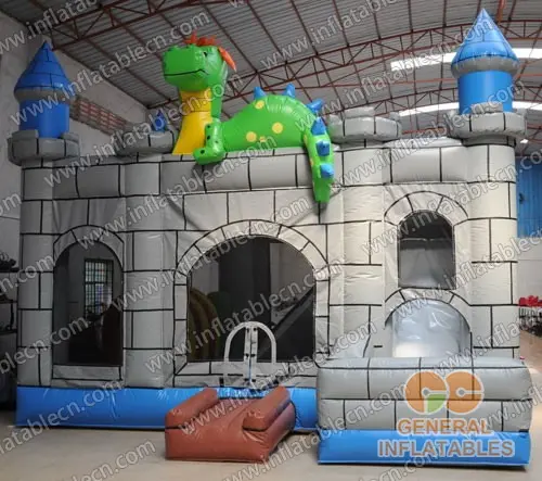 GC-114 Dino castle combos inflatable castles