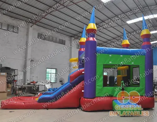 GC-129 Castle slide combo with pool