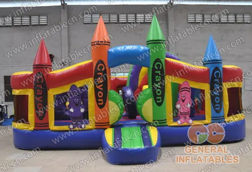 GC-131 Castillo de crayón inflable