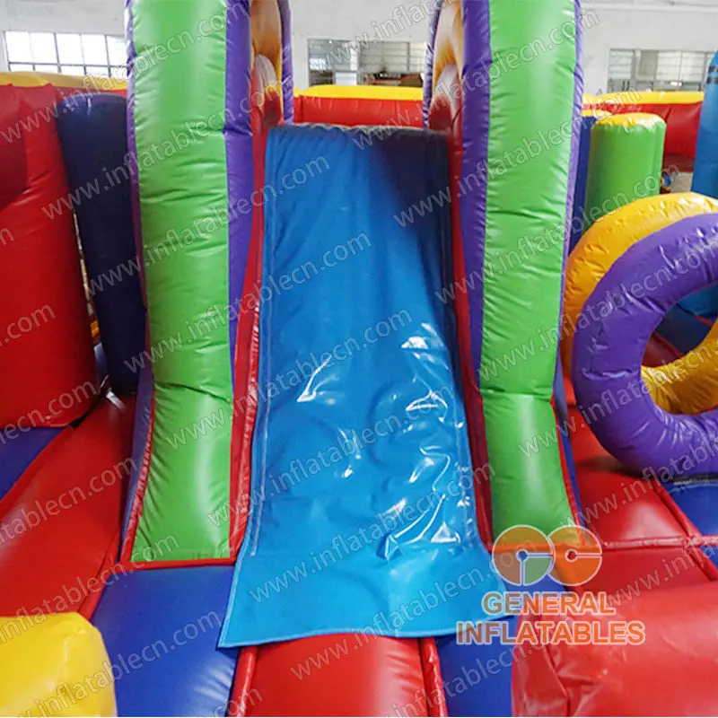 GC-131 Inflatable crayon castle combo