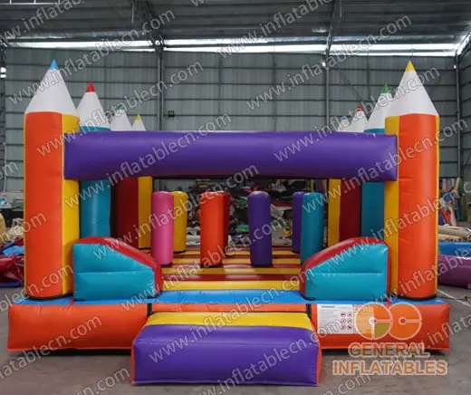 GC-154 Crayon bounce house