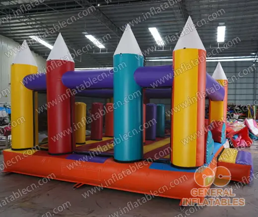 GC-154 Crayon bounce house