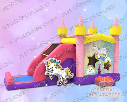 GC-161 Maison de rebond licorne scintillante