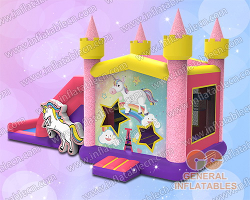 GC-161 Sparkle unicorn bouncy castle