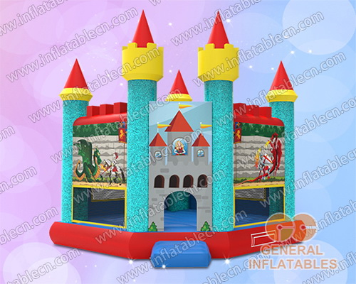  Château gonflable dragon scintillant