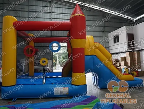 GC-166 Bounce house with slide