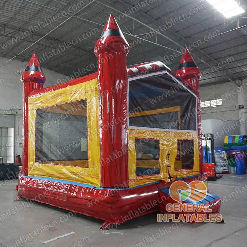 GC-181 Red marble bounce house
