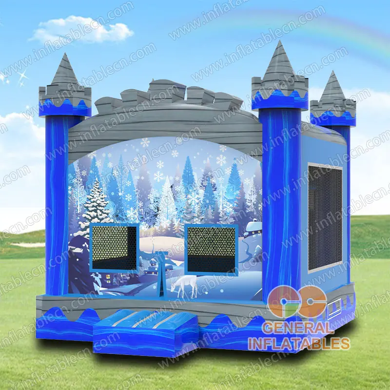  Frozen winter bounce house
