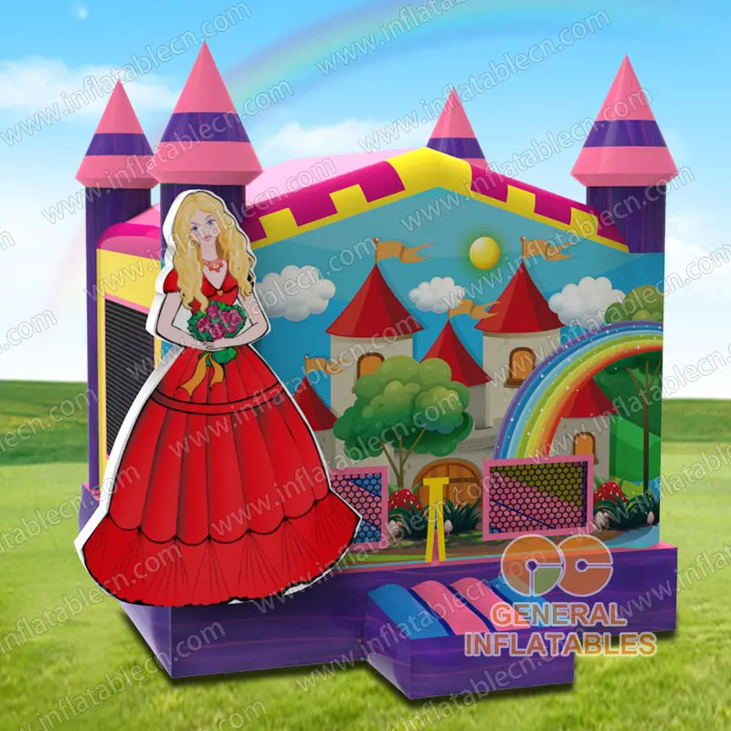 GC-187 Princess bounce house