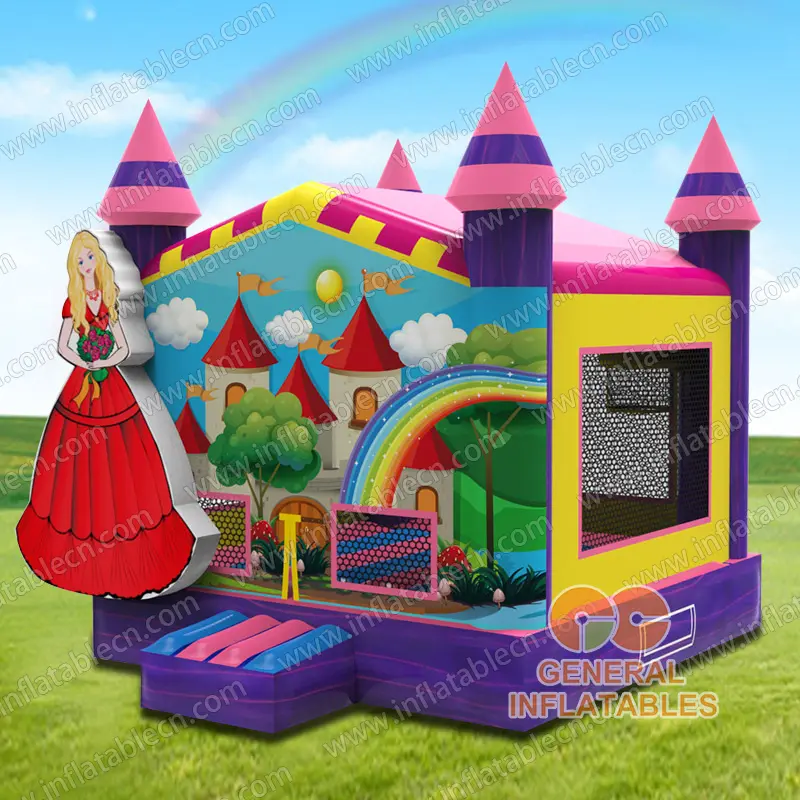 GC-187 Princess bounce house