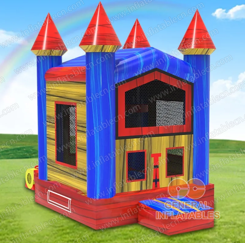 GC-197 Mini Blue and Red Castle Jumper