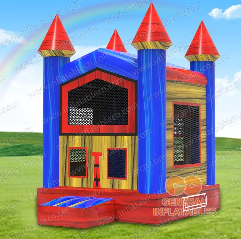 GC-197 Mini Blue and Red Castle Jumper