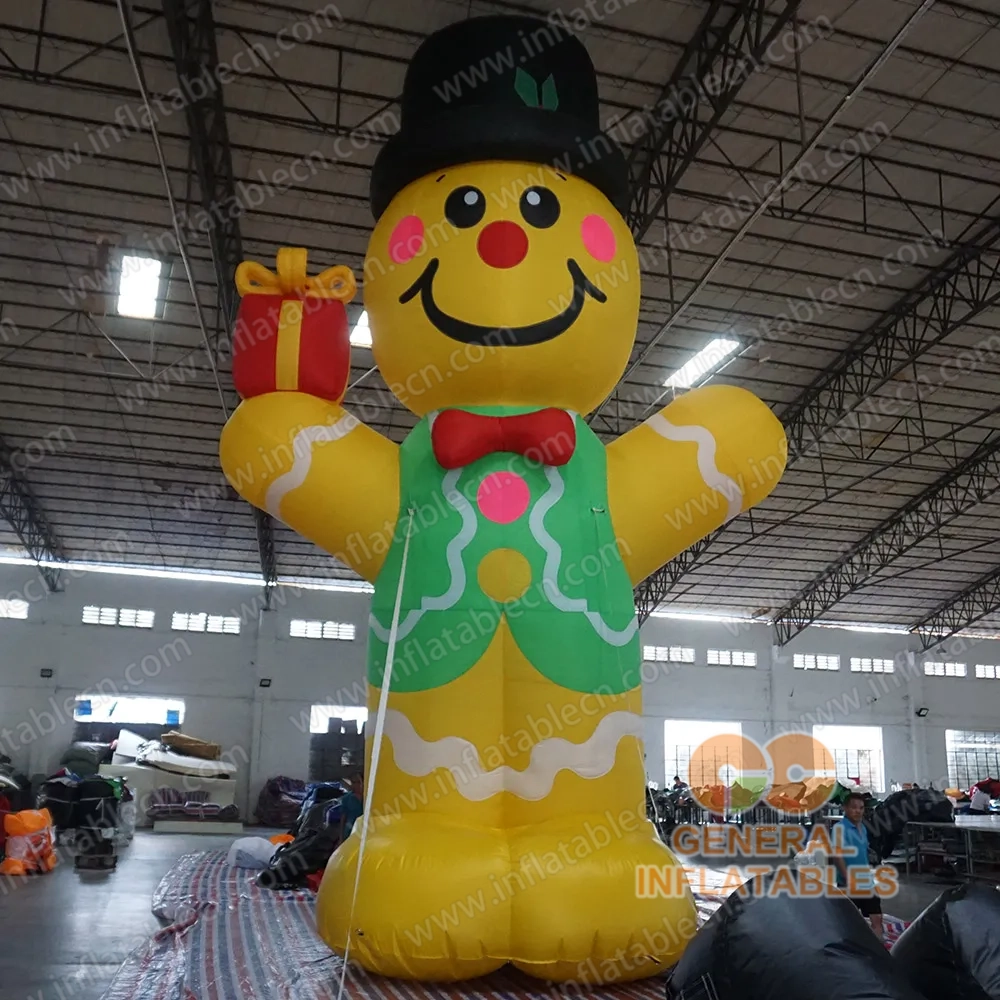 GCAR-071 Inflatable Gingerbread man