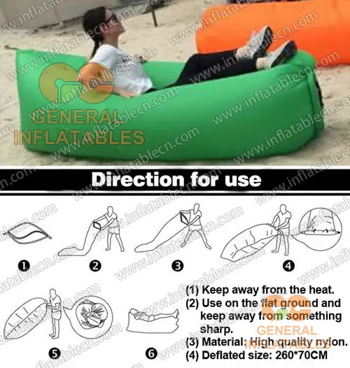 GCar-055 Inflatable air lazy sofa