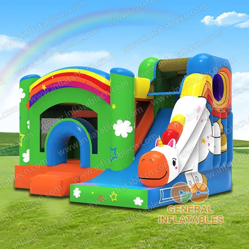 GCO-023 Unicorn inflatable combo