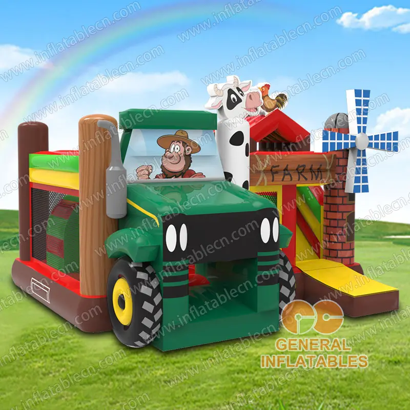 GCO-040 Farm inflatable combo