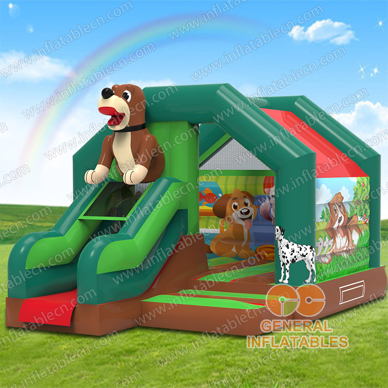 Slide Combo Pets Bouncy PillowRutschen-Kombi Haustiere Hüpfkissen