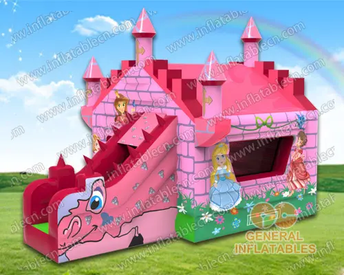 GCO-016 Prinzessinnenschloss mit Rutsche