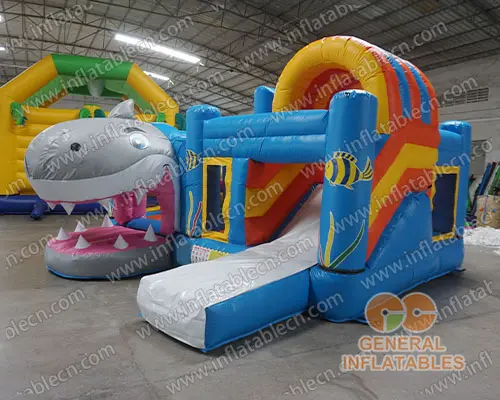 GCO-018 Shark inflatable combo