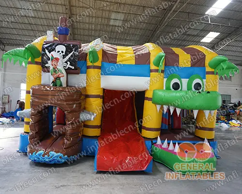 GCO-019 Pirate ship inflatable combo