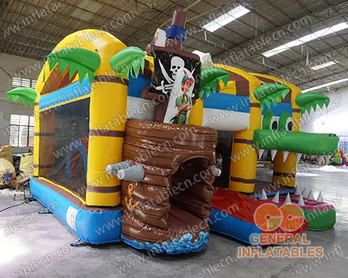 GCO-019 Pirate ship inflatable combo