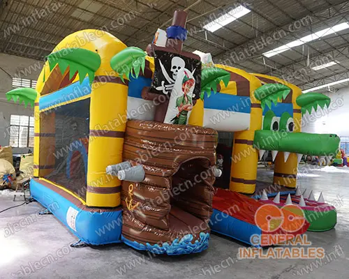 GCO-019 Combo inflable de barco pirata